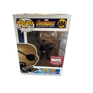 Funko POP! Marvel Nick Fury # 694  Marvel Collector Corp